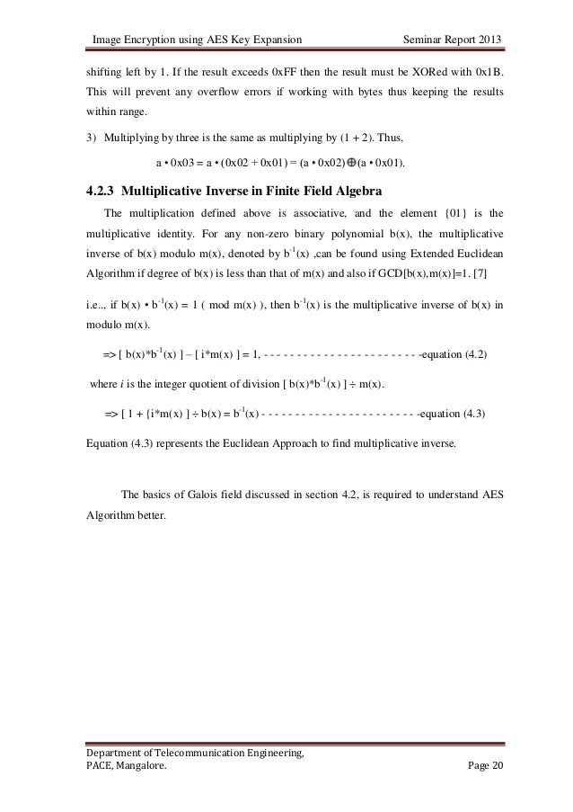inverse multiplicative decimal Image encryption aes using key expansion inverse multiplicative decimal Image encryption aes using key expansion
