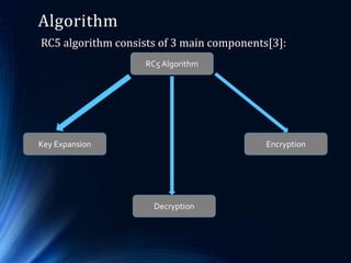 I mage encryption using rc5 | PPTX
