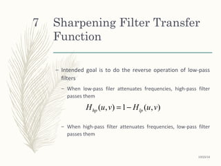 Image enhancement sharpening | PPT