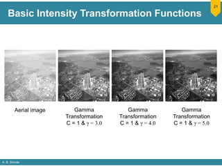 Image Enhancement in Spatial Domain | PPSX
