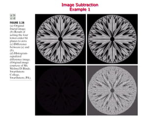 Image Subtraction
Example 1
 