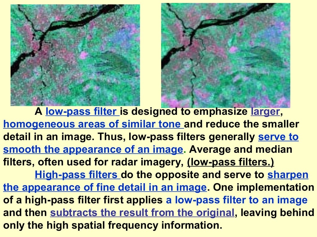 Image enhancement technique digital image analysis, in remote sensin…