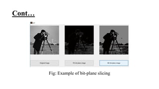 Image enhancement techniques | PPTX