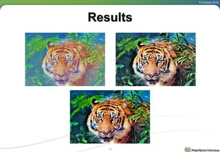 Results
5 October 2018
15
 