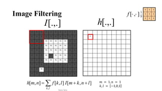 Comprehensive Guide to Image Filtering Techniques and Applications | PDF