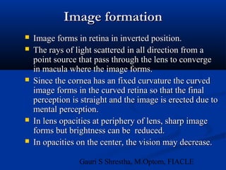 Image formation and anomalies of refraction | PPT