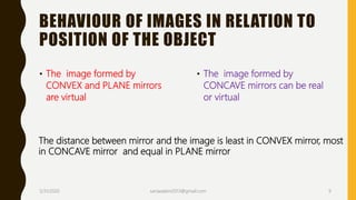 Image formation by convex mirror | PPTX