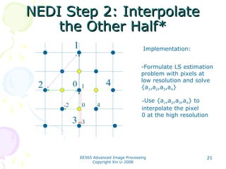 Image Interpolation in digital image processing | PPT