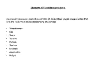 Image Interpretation of Remote sensing and GIS- to post.pptx
