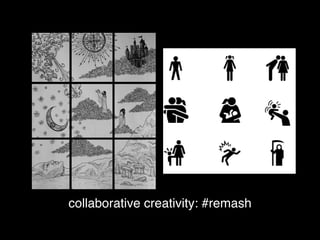 collaborative creativity: #remash
 