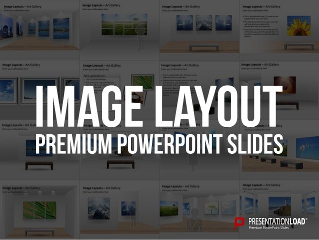 powerpoint image layouts art gallery template powerpoint gallery