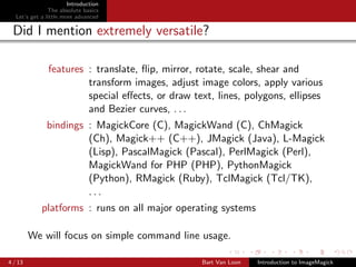Getting Started With Imagemagick Ppt Getting Started With Imagemagick Ppt