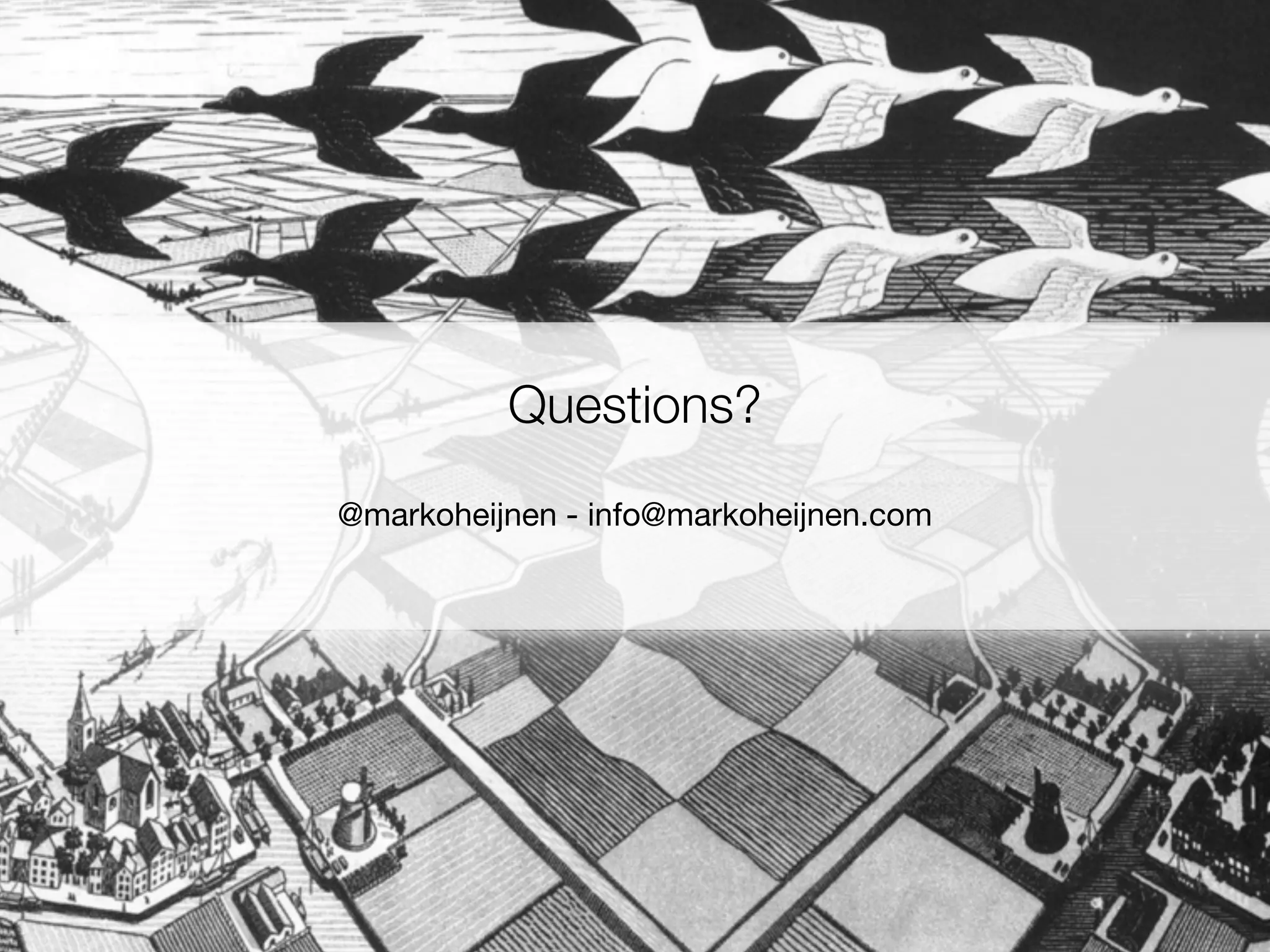 Questions?
@markoheijnen - info@markoheijnen.com
 