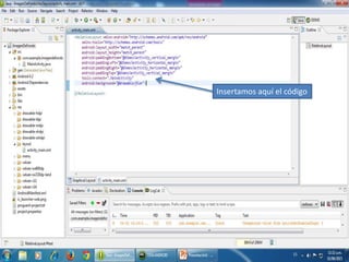 Insertamos aquí el código
 