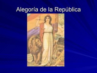 Alegoría de la República 