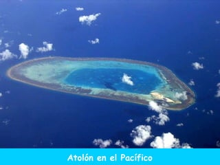 Atolón en el Pacífico 