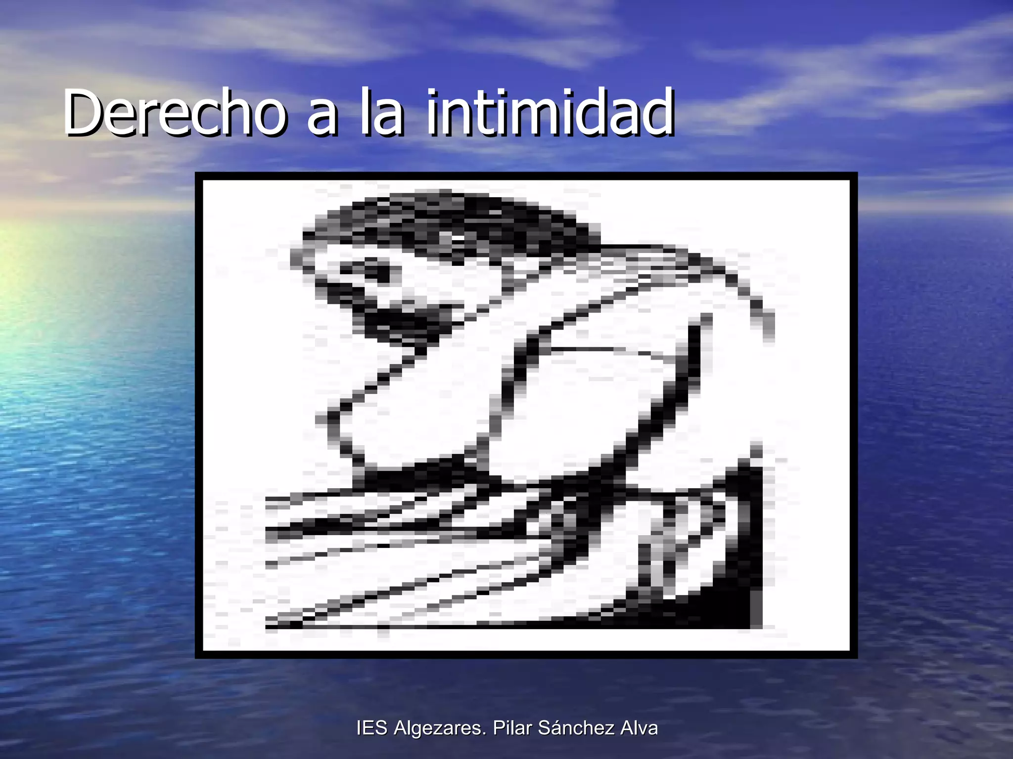 Derecho a la intimidad 