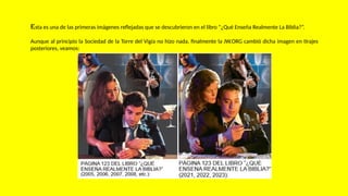 Esta es una de las primeras imágenes reflejadas que se descubrieron en el libro “¿Qué Enseña Realmente La Biblia?”.
Aunque al principio la Sociedad de la Torre del Vigía no hizo nada, finalmente la JW.ORG cambió dicha imagen en tirajes
posteriores, veamos:
 