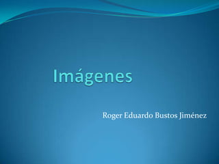 Roger Eduardo Bustos Jiménez
 