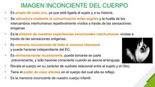 Imagen inconsciente del cuerpo y esquema corporal -UNIDAD 3-.pptx