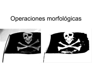 Operaciones morfológicas 