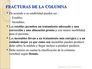 Imagenologia de la columna vertebral | PPT