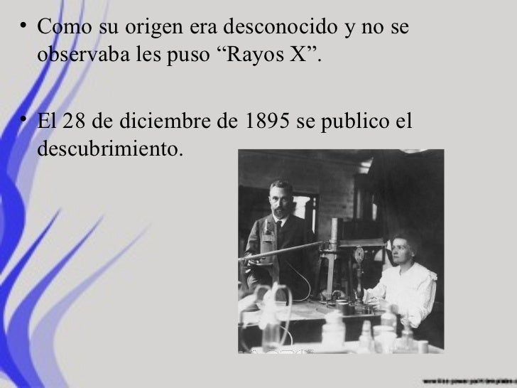 Rayos X antecedentes y generalidades