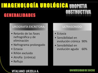 GENERALIDADES IMAGENOLOGÍA UROLÓGICA 