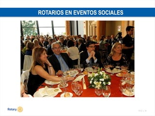 TITLE | 39
ROTARIOS EN EVENTOS SOCIALES
 