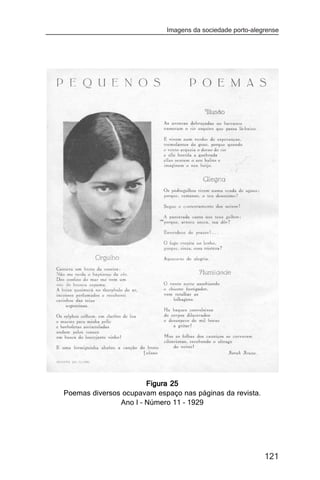 Imagens da sociedade porto-alegrense




                       Figura 25
Poemas diversos ocupavam espaço nas páginas da revista.
               Ano I – Número 11 – 1929




                                                           121
 