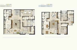 Planta Tipo                                                                                                                                           Planta Tipo

Makani                    126m2                                                                                                                       Makani                  113m2




                                                                                                                                                                    Planta ilustrada com sugestão de decoração. As áreas são privativas. Os móveis e equipamentos não são parte integrante do contrato. As medi-
       Planta ilustrada com sugestão de decoração. As áreas são privativas. Os móveis e equipamentos não são parte integrante do contrato. As medi-                 das são internas e de face a face das paredes. Opção de planta válida até 06 meses após o início das obras.
       das são internas e de face a face das paredes. Opção de planta válida até 06 meses após o início das obras.
 