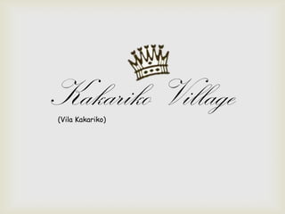 Kakariko Village(Vila Kakariko)
 