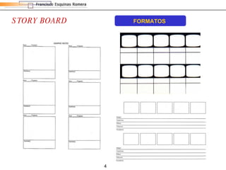 STORY BOARD FORMATOS 
