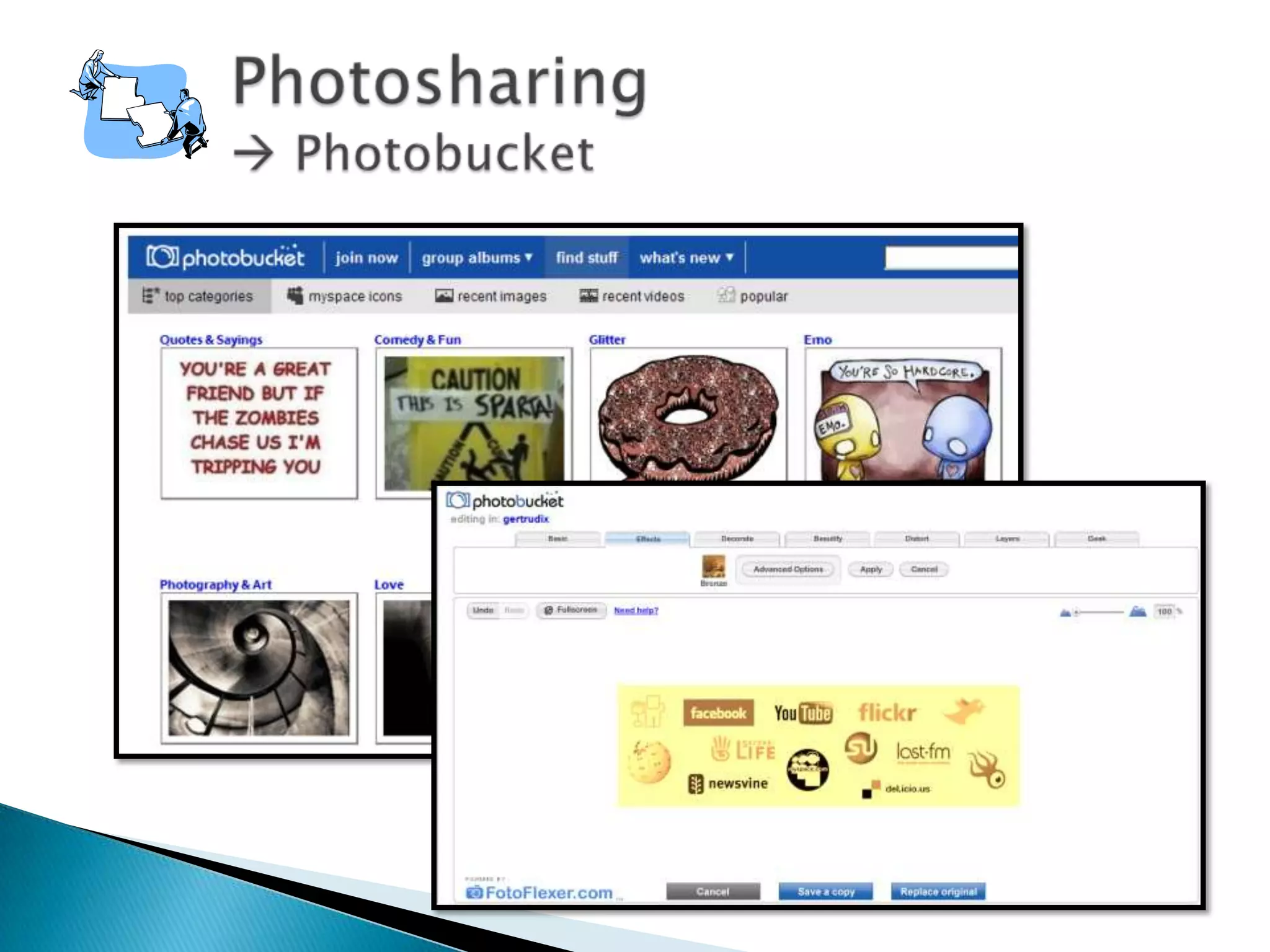 Imagen fija en la web 2.0