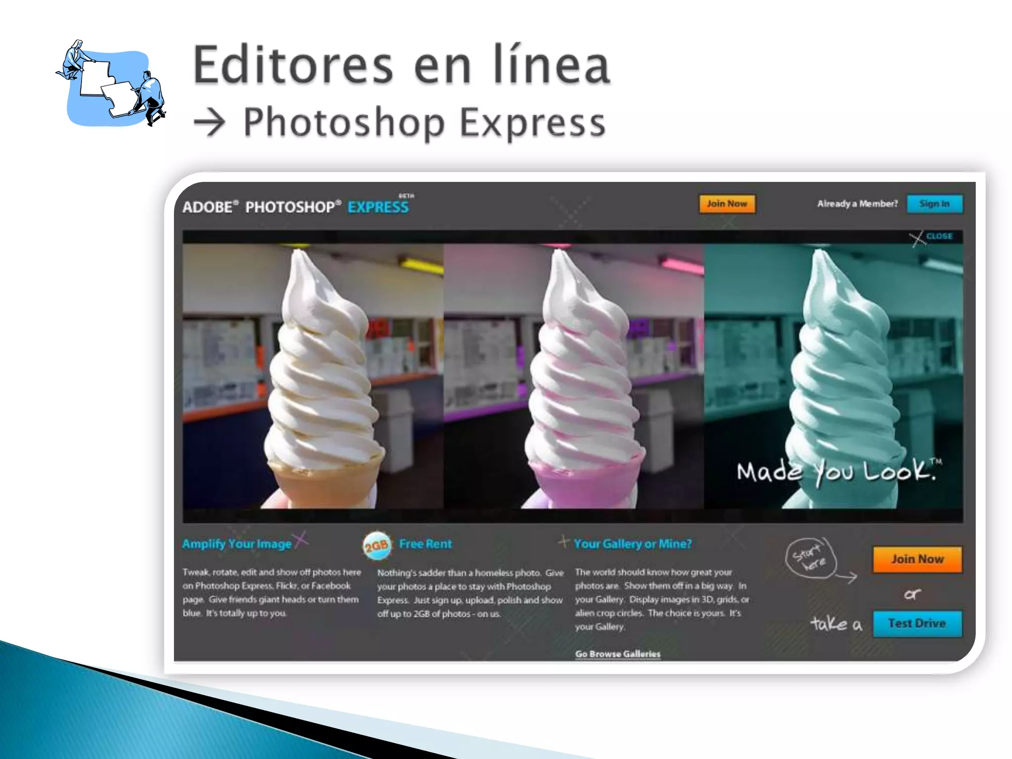 Imagen fija en la web 2.0