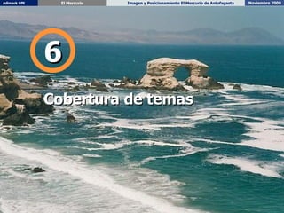 Cobertura de temas 6 
