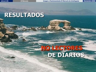 RESULTADOS NO  LECTORES   DE DIARIOS 