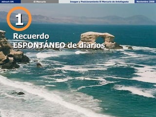 Recuerdo  ESPONTÁNEO de diarios 1 