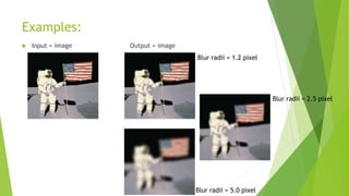 Gaussian Image Blurring in CUDA C++ | PPTX