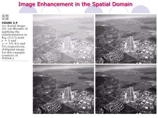 Image Enhancement in the Spatial Domain
 