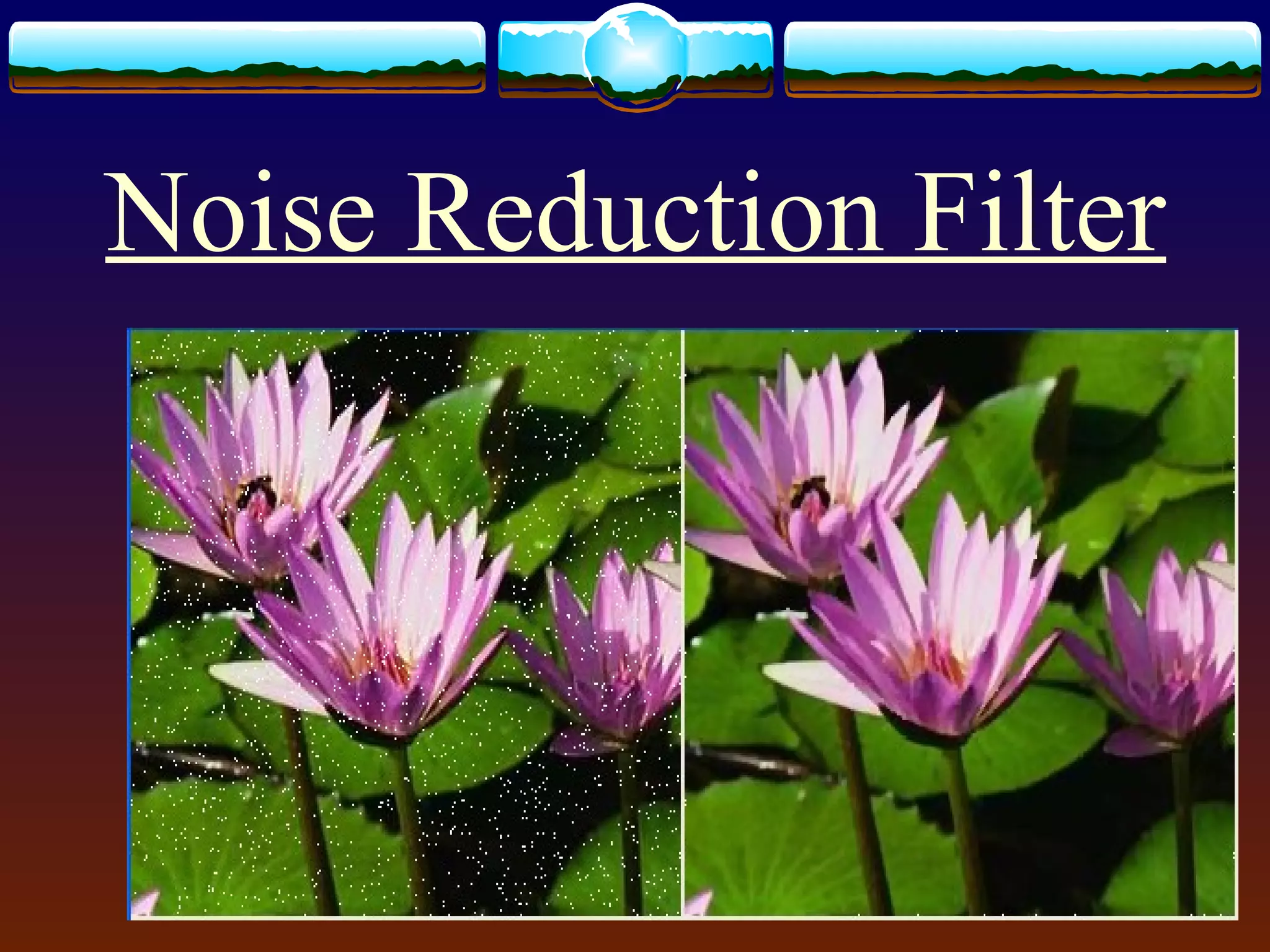 Noise Reduction Filter
 