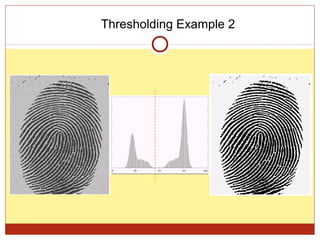 Thresholding Example 2
 