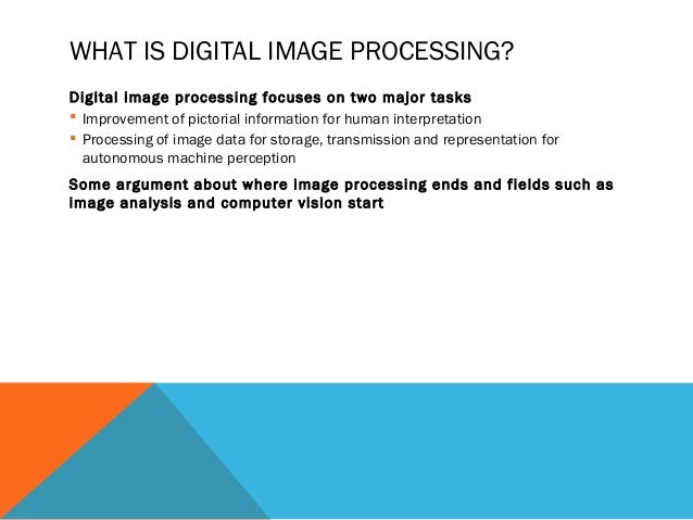 research paper digital image processing