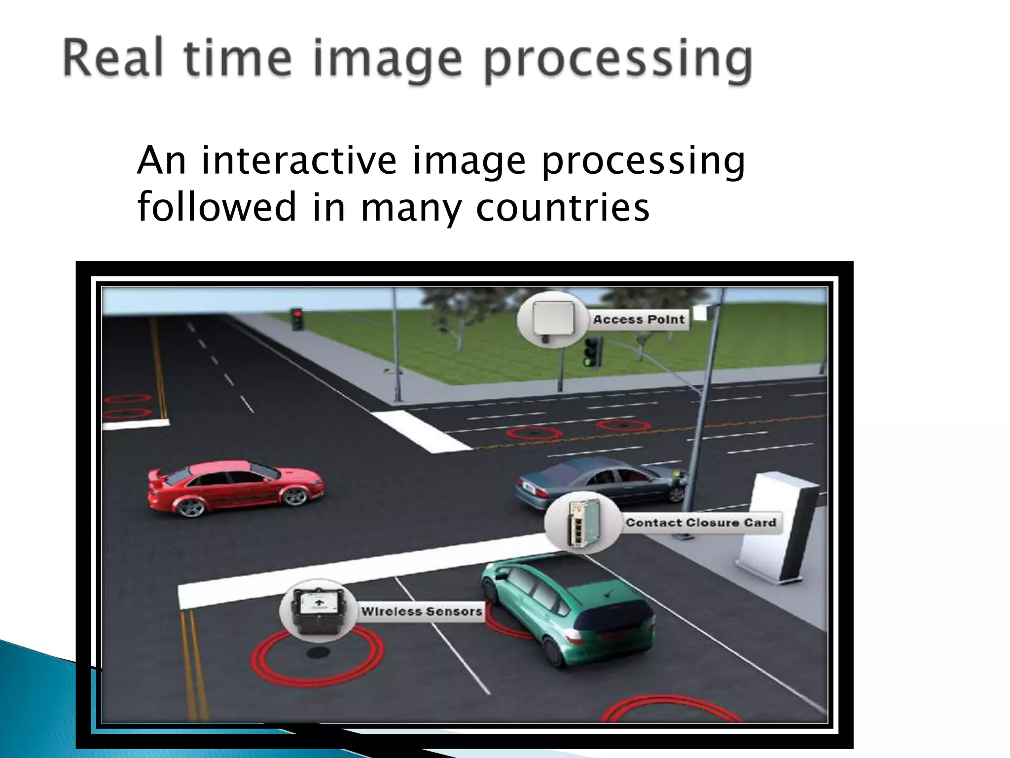An interactive image processing
followed in many countries

 