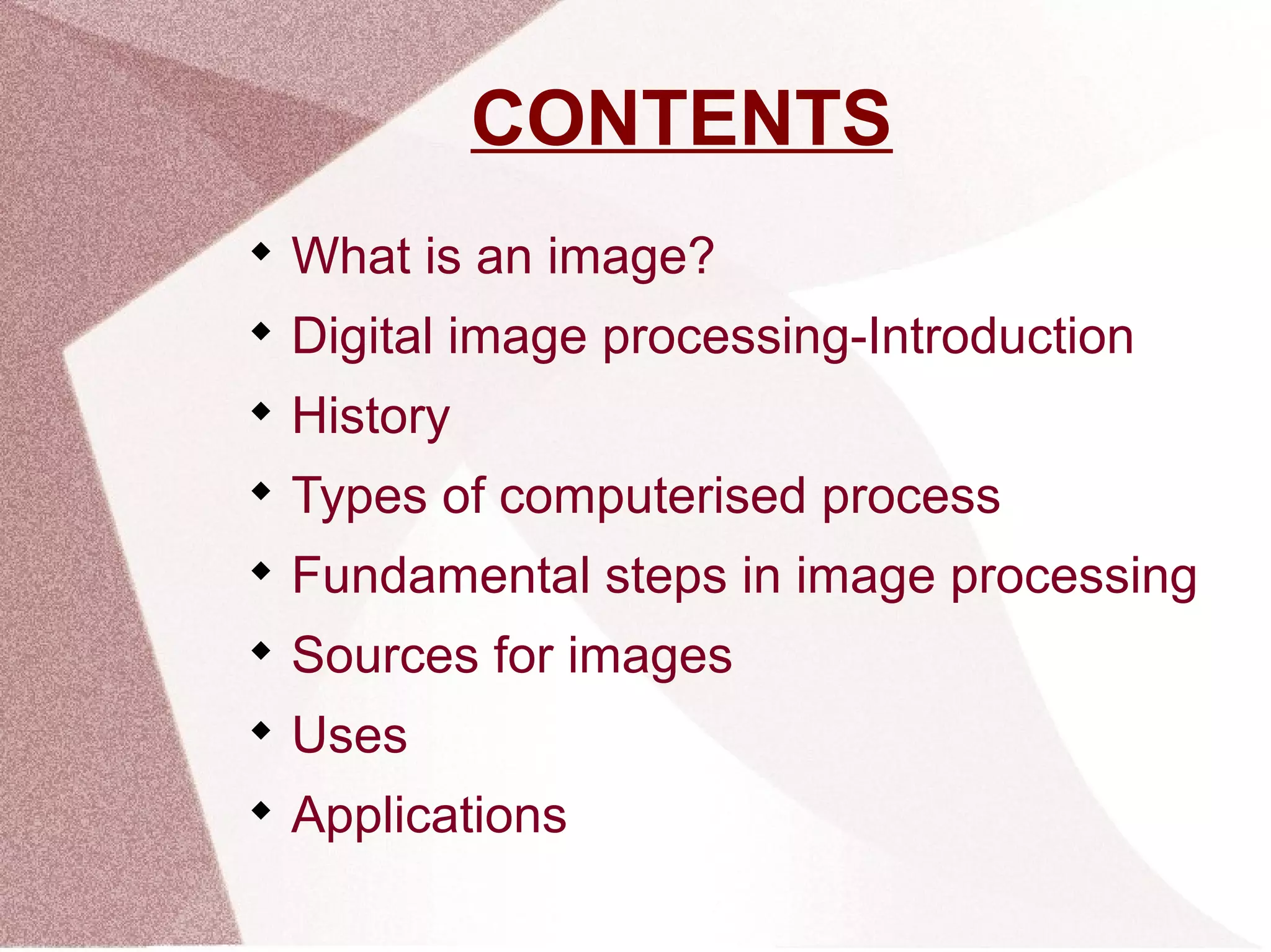 Digital Image Processing | PPT