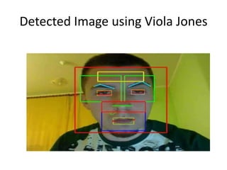 Detected Image using Viola Jones 
 