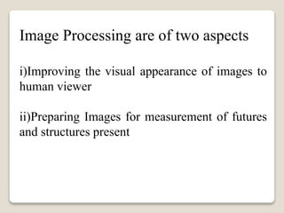 Image processing | PPT