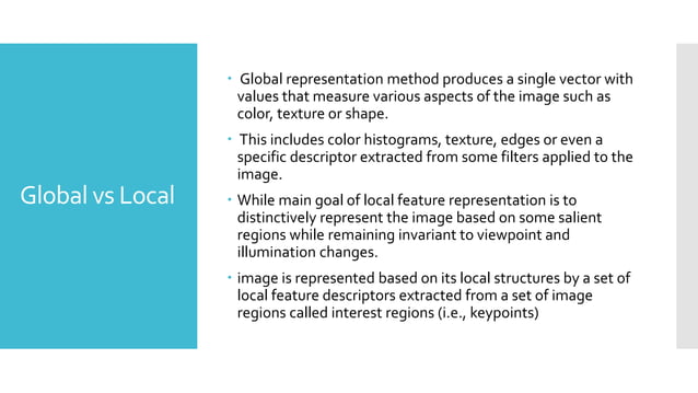 Image feature extraction | PPTX