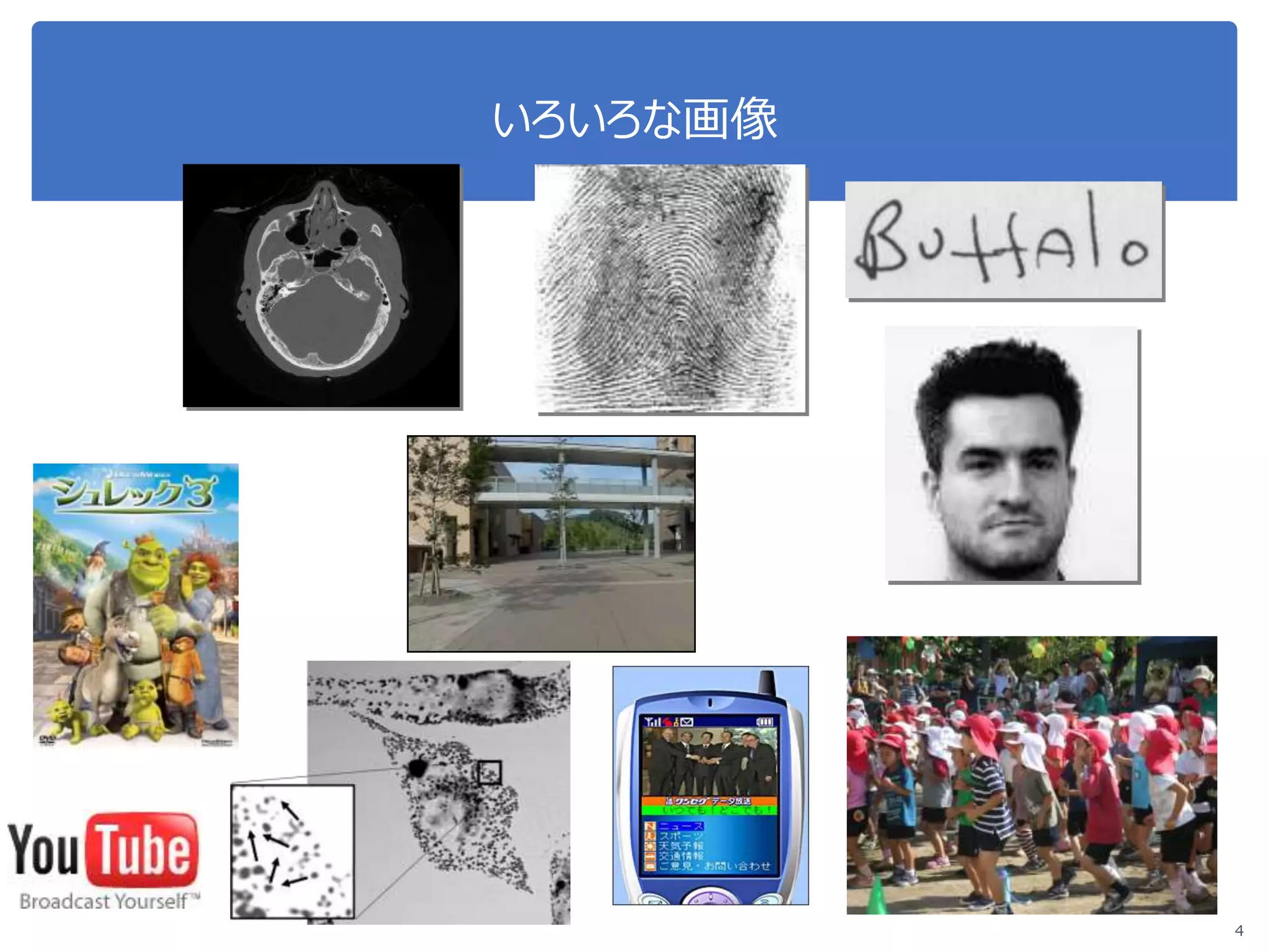 いろいろな画像
4
 