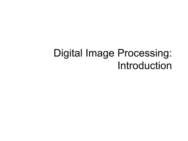 Image processing1 introduction (1) | PPT